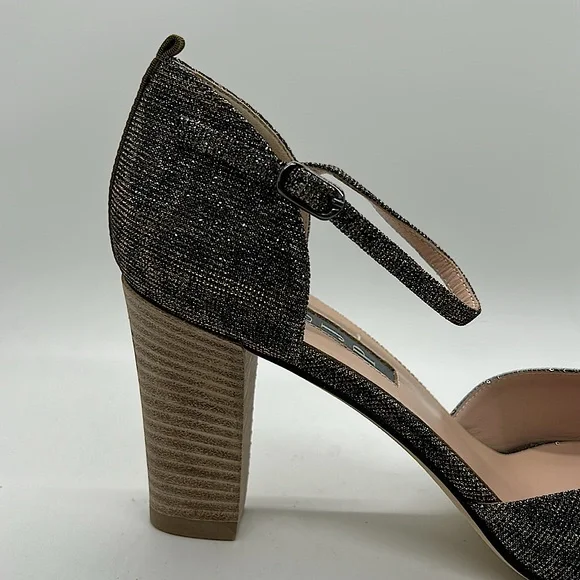 SJP Sexy Shimmery Cheetah Print High Heel Shoes **Size 38.5/US Size 8.5**🐆🐆 - Picture 7 of 8